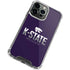 Kansas State University K-State Wildcats Gradient iPhone 13 Pro Max Clear Case